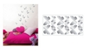 Brewster Home Fashions Butterfly Foil Wall Stickers Set Of 30